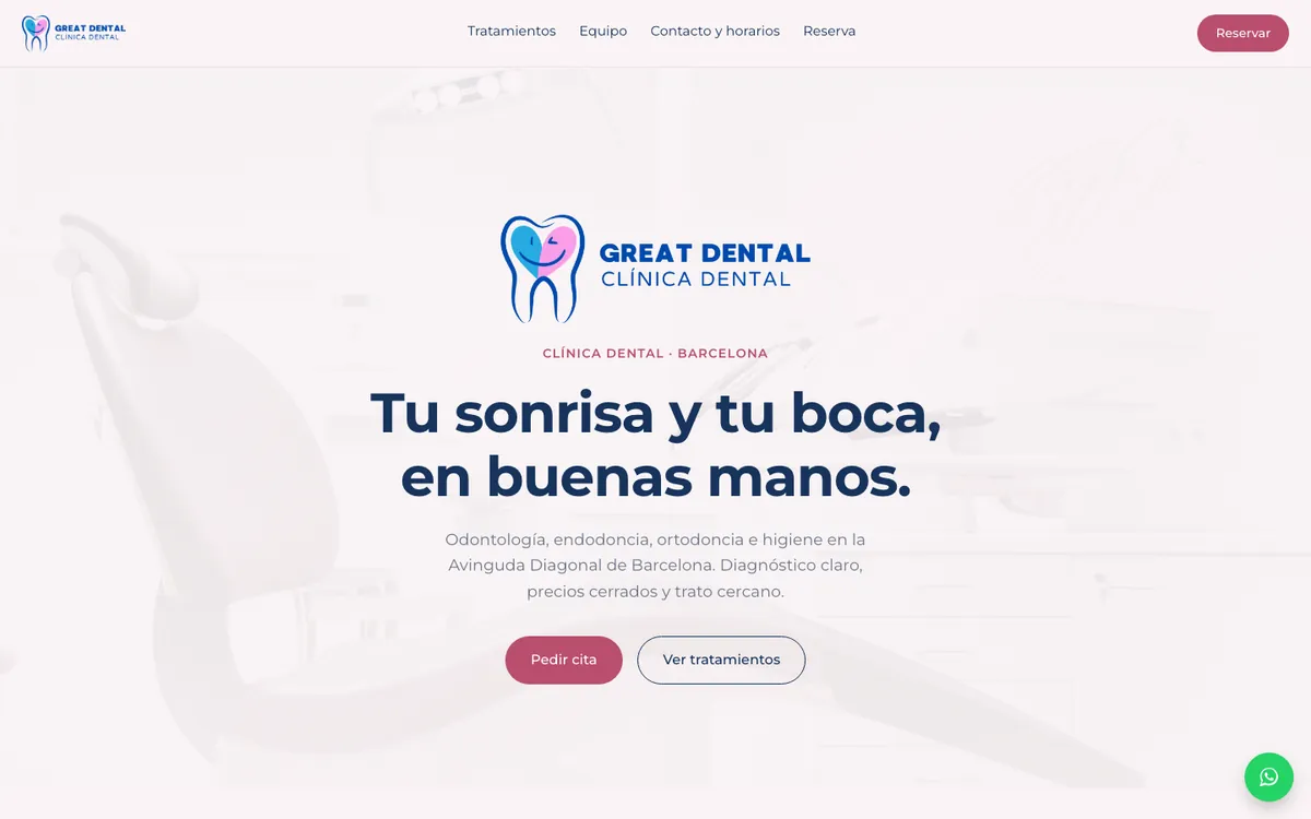 Great Dental — clínica dental