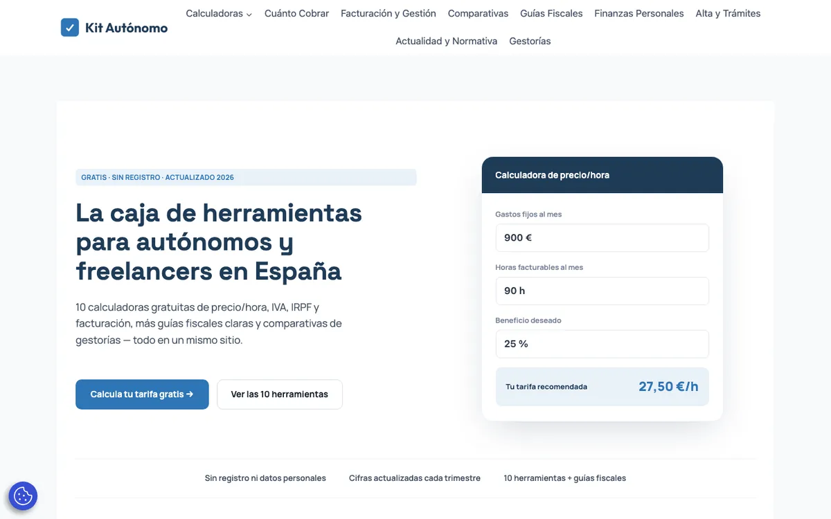 kitautonomo.org — herramientas para autónomos